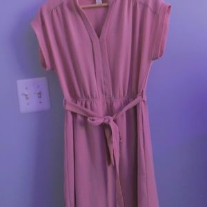 Adorable yet professional pale pink dress